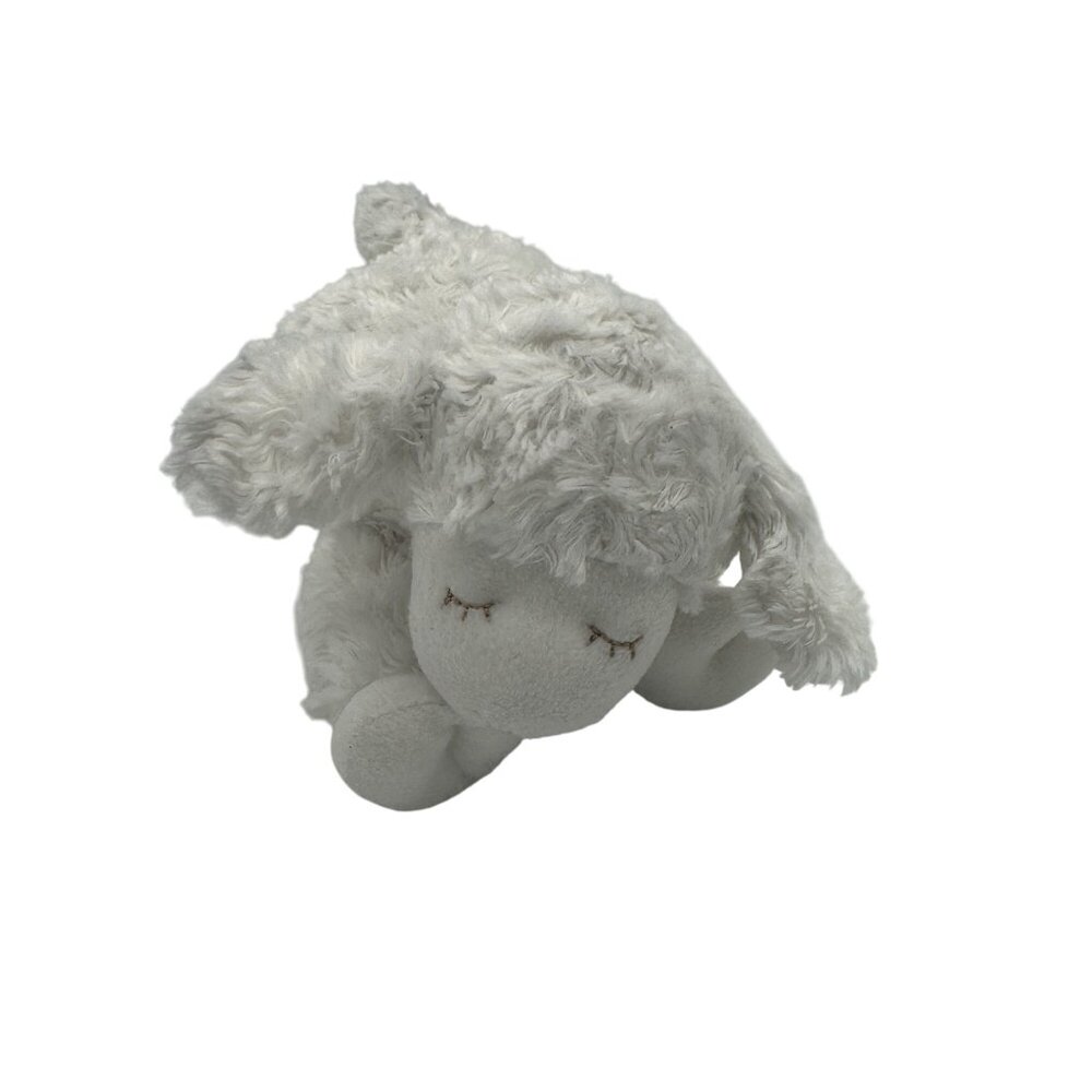Gund Baby Plush Winky Lamb Stuffed Animal Toy Rattle Super Soft
